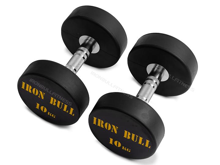 100360 Rubber Dumbbell